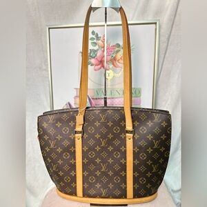 SOLD**** Authentic Louis Vuitton Monogram Babylone Tote Bag